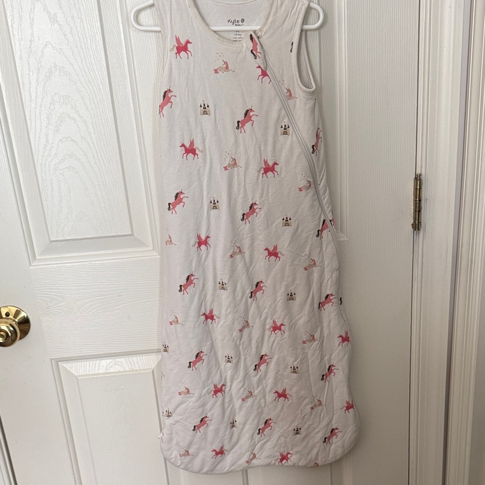 Kyte Baby Pink Unicorn Sleep Sack